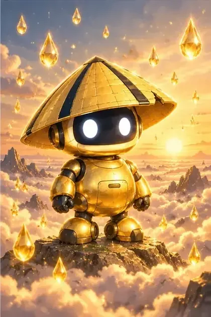 カード「金色のぽた」